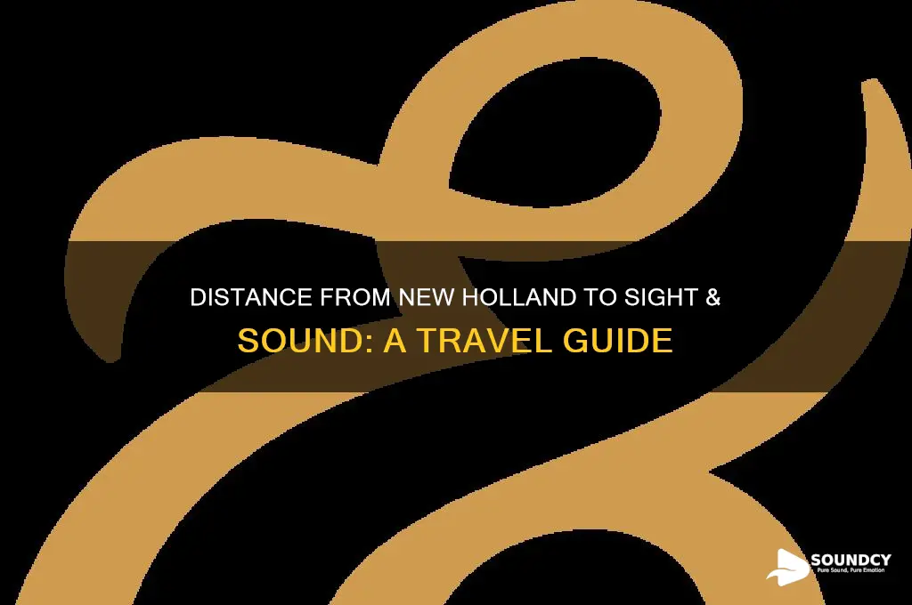 how far is new holland from sight and sound