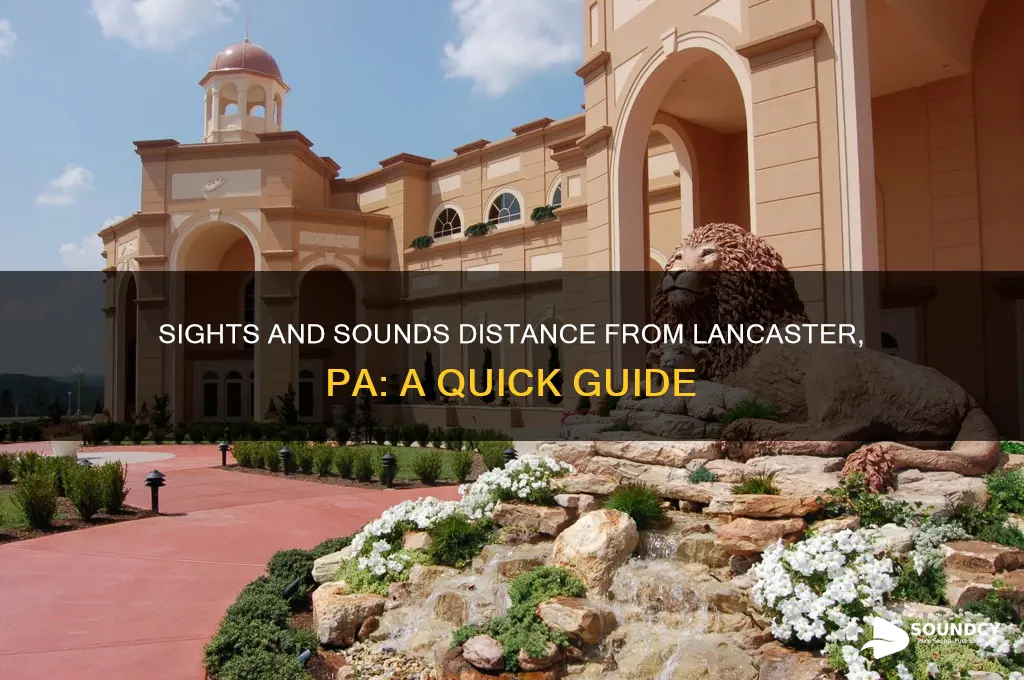 how far is sights and sounds from lancaster pa