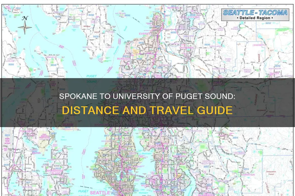 how far is spokane to university of puget sound