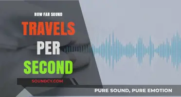 Sound's Speed: Unveiling the Distance Traveled in One Second