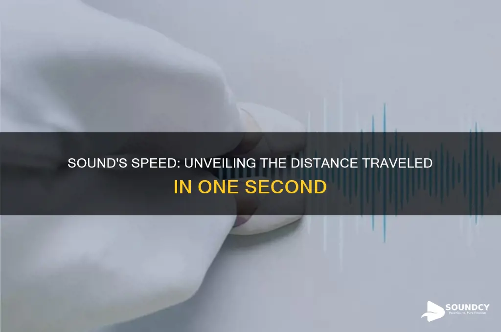 how far sound travels per second
