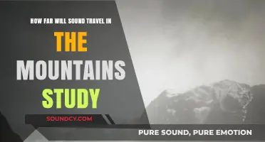 Exploring Sound Travel Distances in Mountainous Terrain: A Comprehensive Study