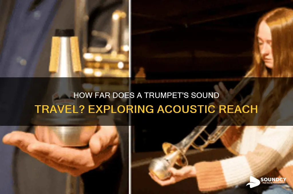 how far will the sound of a trumpet produce