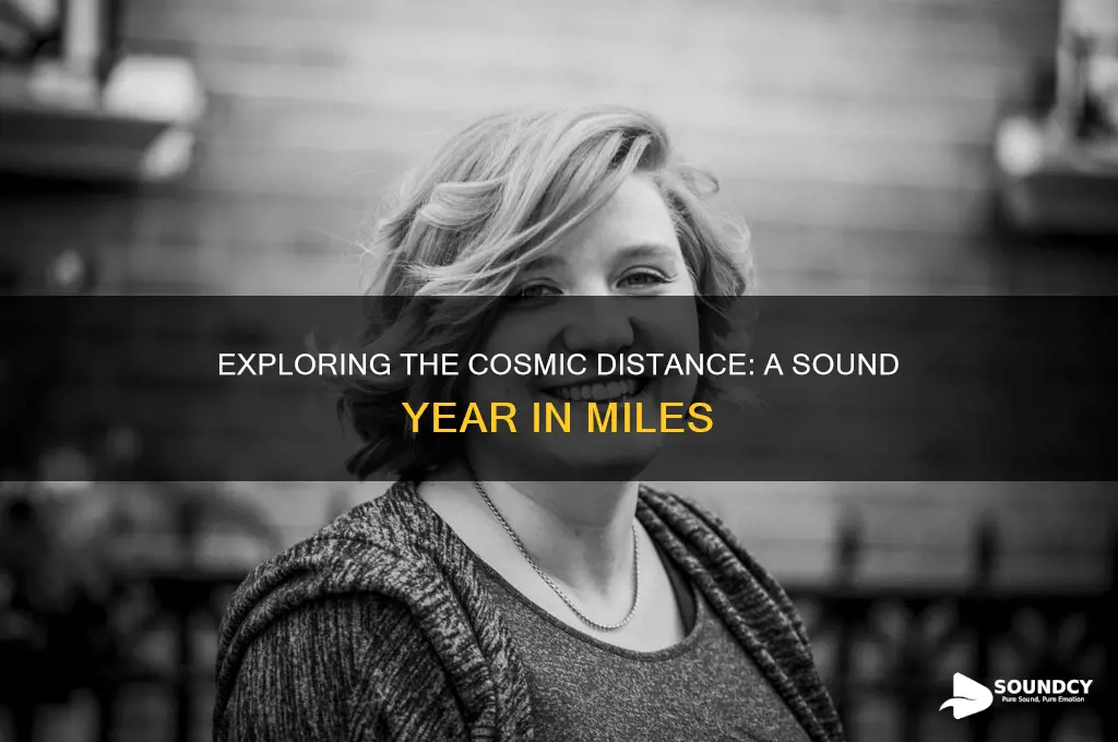 how far would a sound year be in miles