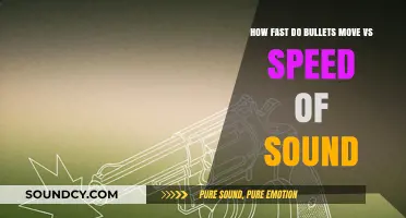 Bullets vs Sound: Unraveling the Speed of Projectiles and Waves