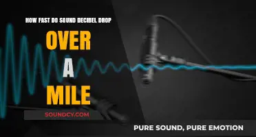 How Quickly Do Sound Decibels Decrease Over a Mile?