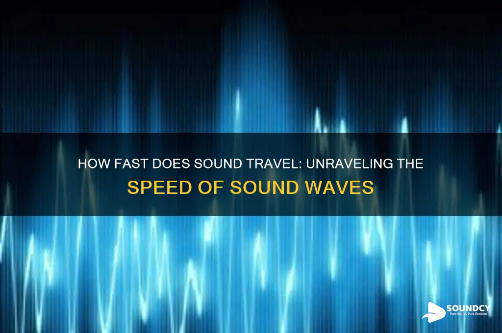 how fast does sound tracel