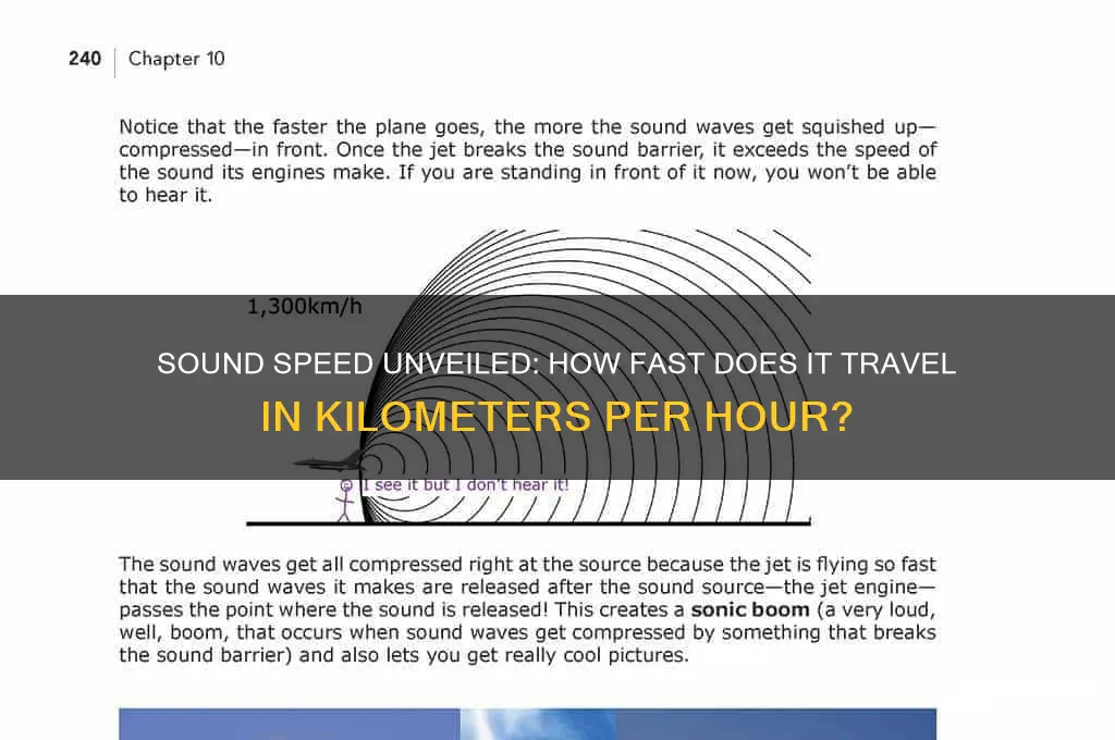 how fast does sound travel in kilometers per hour