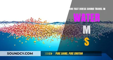 Sound's Speed in Water: Exploring Velocity in Meters per Second