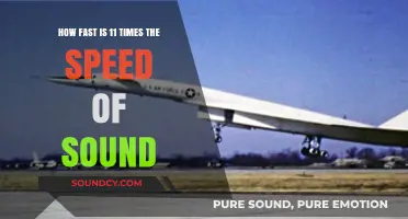 Breaking Barriers: Exploring Speeds 11 Times Faster Than Sound