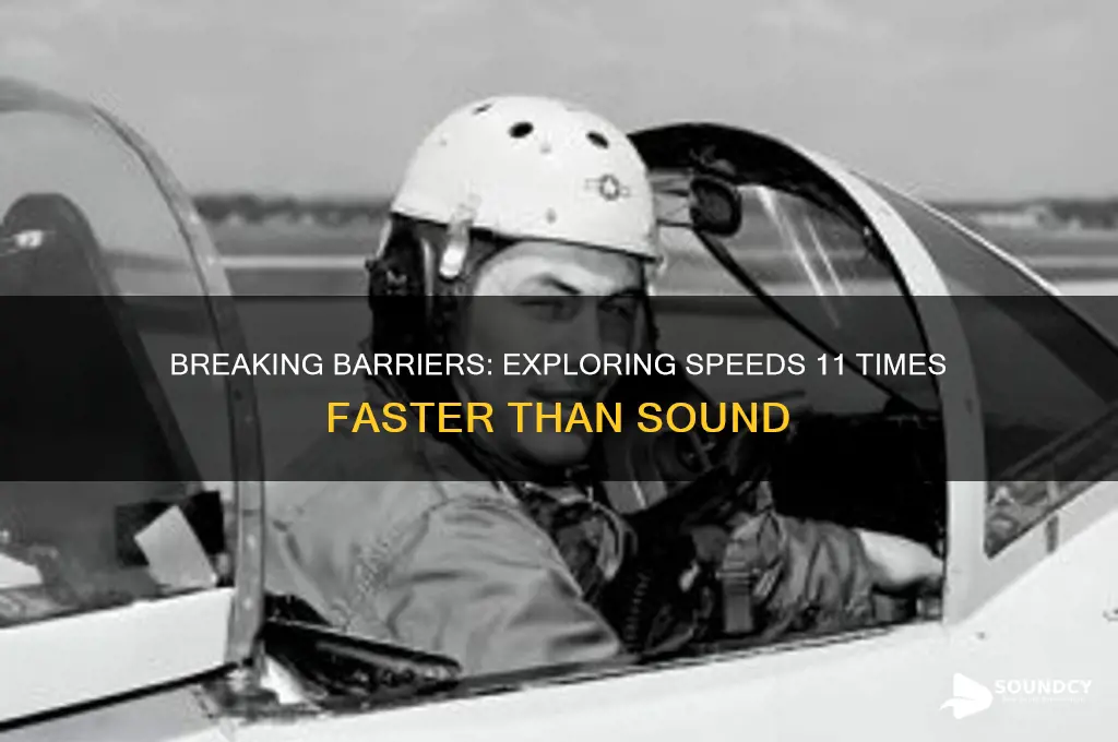 how fast is 11 times the speed of sound