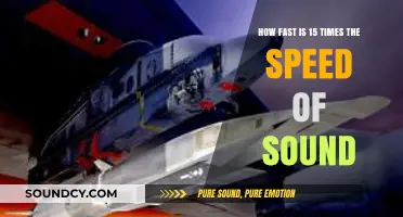 Hypersonic Speeds: Exploring 15 Times the Speed of Sound's Velocity