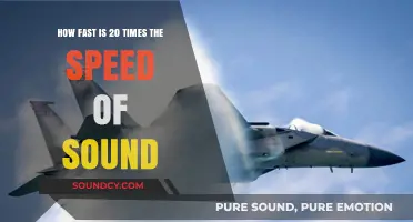 Hypersonic Speeds: Exploring the Velocity of 20 Times Sound's Pace