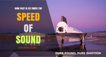 Hypersonic Speeds: Exploring 25 Times the Speed of Sound's Velocity