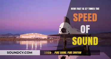 Hypersonic Speeds: Exploring 27 Times the Speed of Sound's Velocity