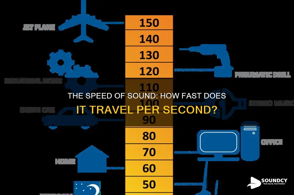how fast is sound per second