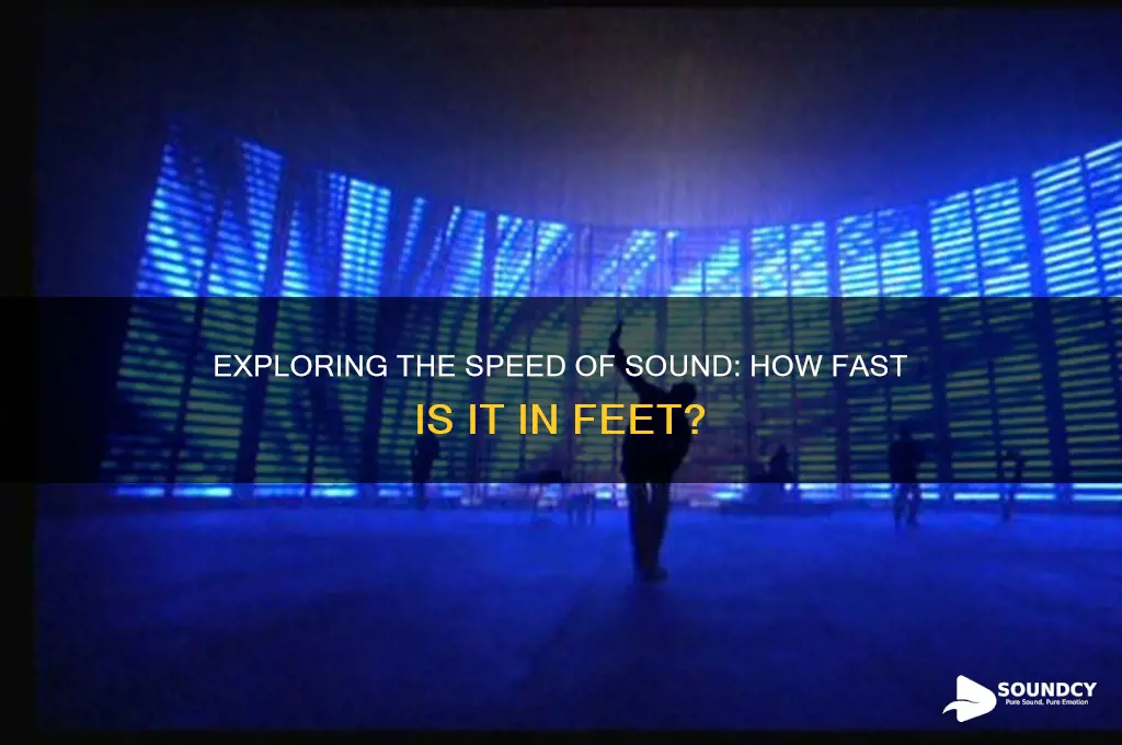 how fast is the speed of sound in feet
