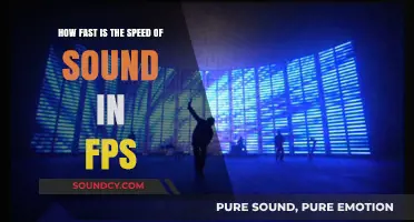 Unveiling the Speed of Sound: FPS Measurement Explained