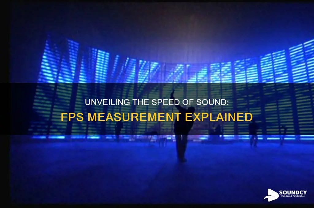 how fast is the speed of sound in fps