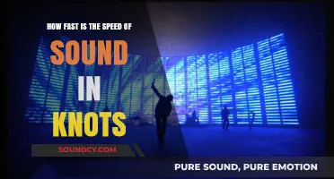 Speed of Sound in Knots: Unraveling the Velocity Mystery