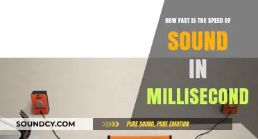 Sound's Speed Unveiled: Millisecond Measurements of Sonic Velocity