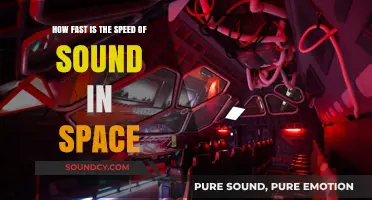Exploring the Speed of Sound in the Vacuum of Space