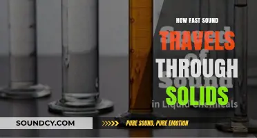Sound Speed Through Solids: Uncovering the Velocity of Vibrations