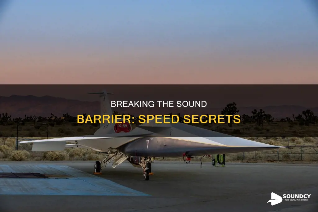 how fast to break sound barrier