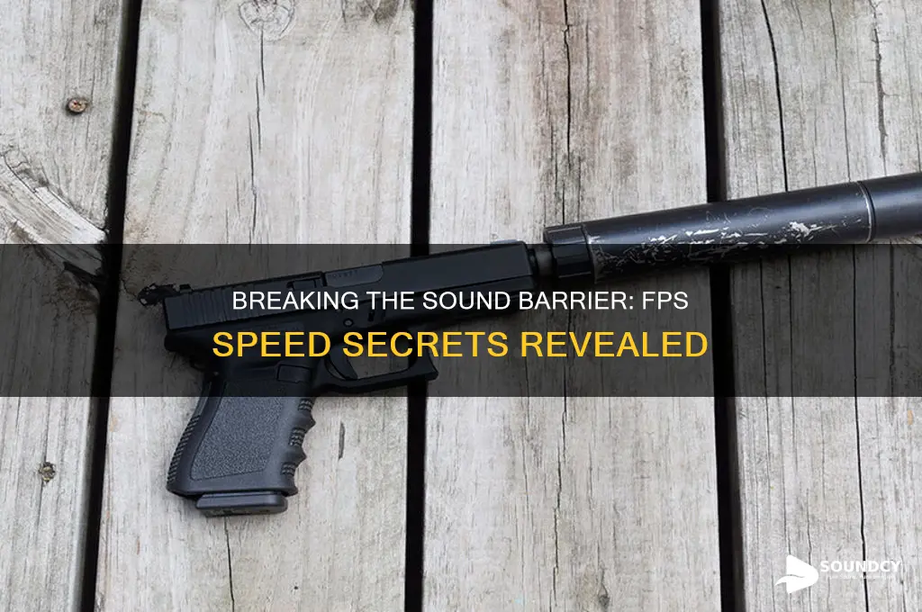 how fast to break the sound barrier in fps