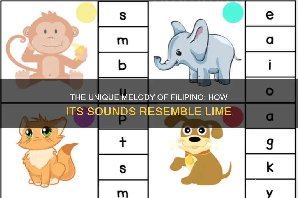 how filipino language sounds lime
