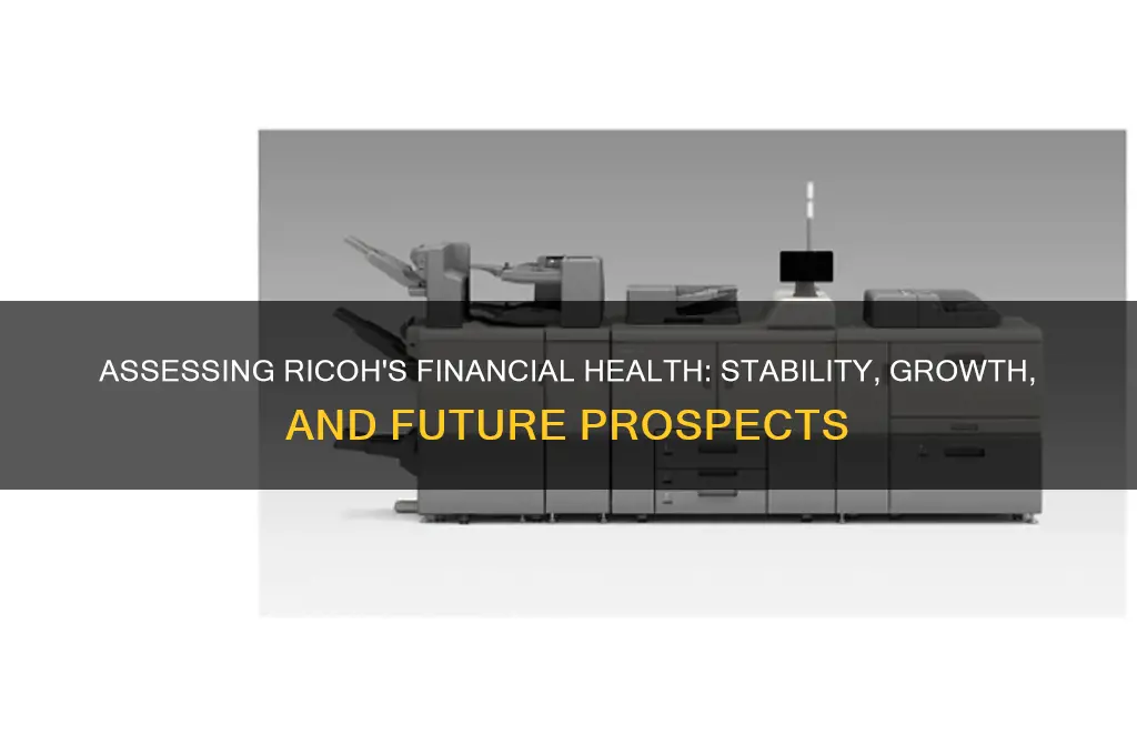 how financially sound is ricoh
