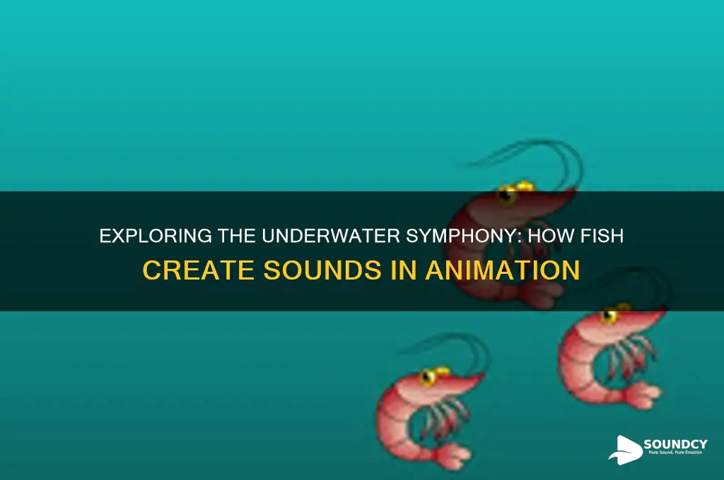 how fish make sounds animation
