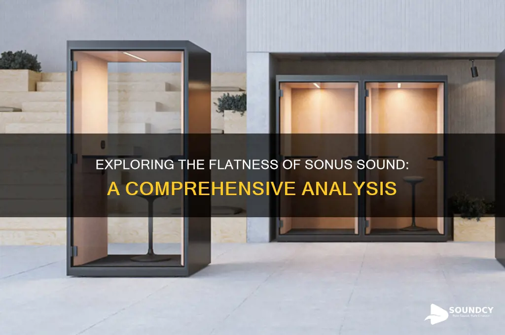 how flat is sonus sound