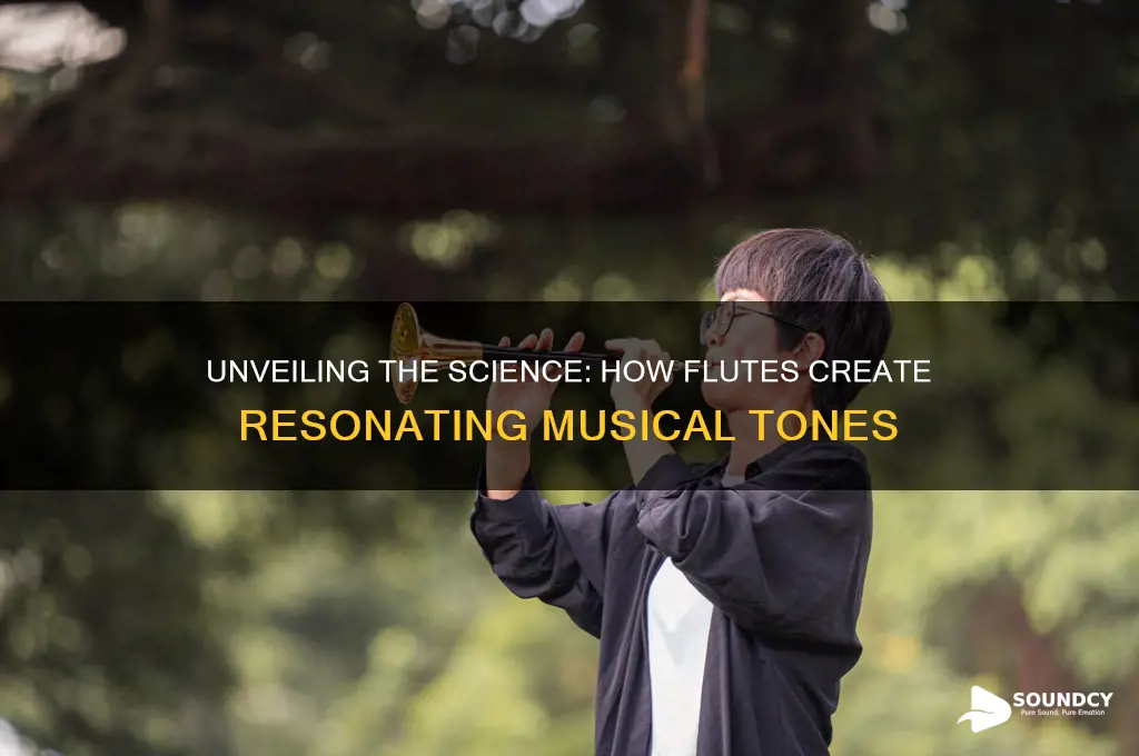 how flute produce sound that resonates