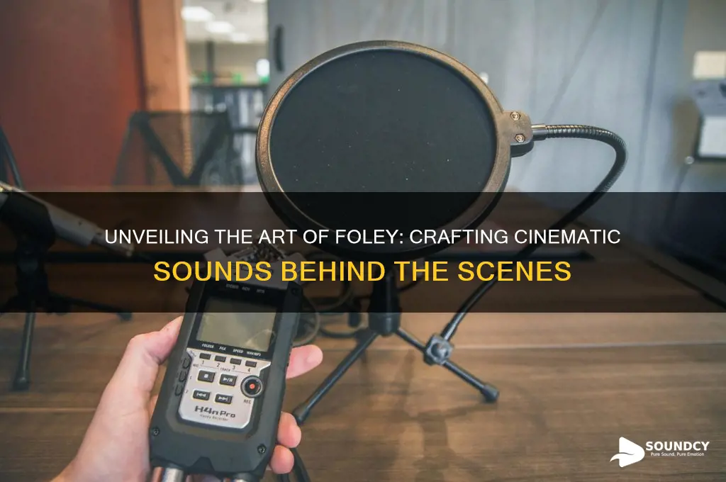 how foley artists make sounds