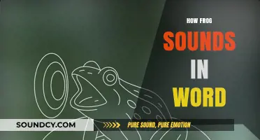Decoding Frog Sounds: Translating Ribbits into Words for Nature Lovers