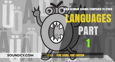 Unraveling German's Unique Sound: A Comparative Linguistic Journey Begins