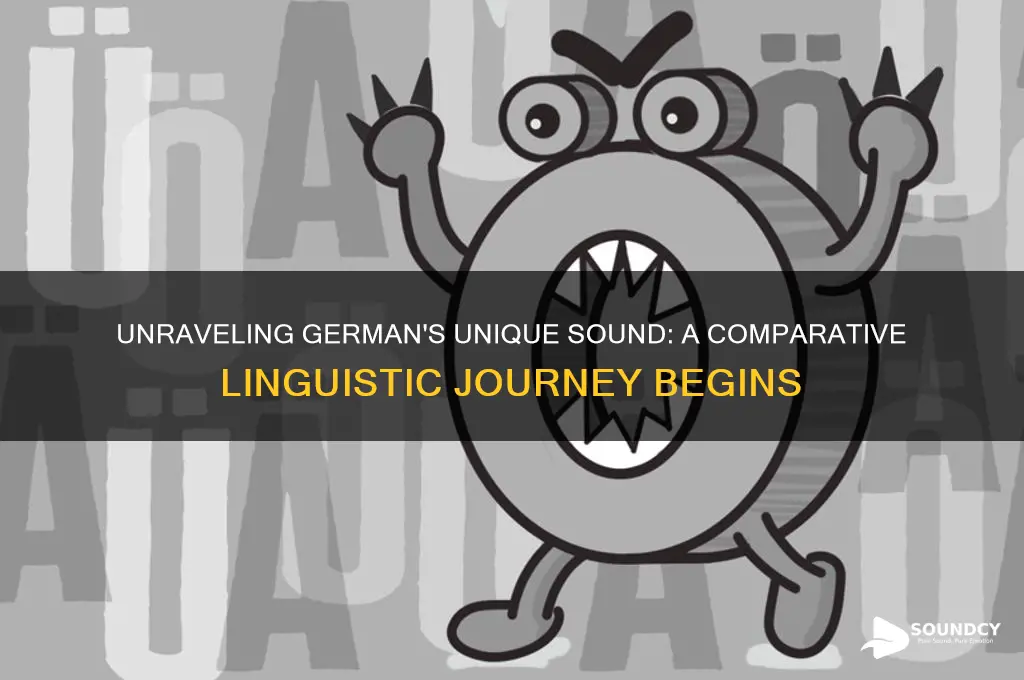 how german sounds compared to other languages part 1