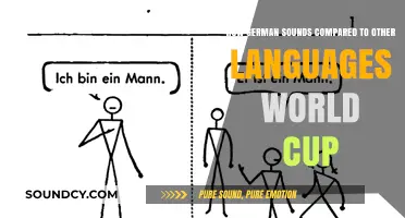 German's Unique Cadence: A Linguistic Match Against World Cup Languages