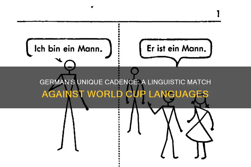 how german sounds compared to other languages world cup