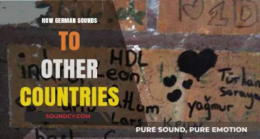 How German Sounds to Foreign Ears: A Global Perspective on Its Tone