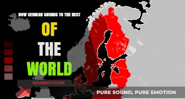 How German Sounds to Non-Native Ears: A Global Perspective