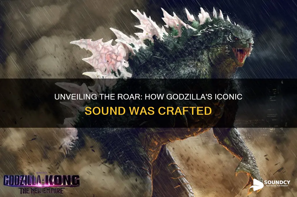 how godzilla sound was made