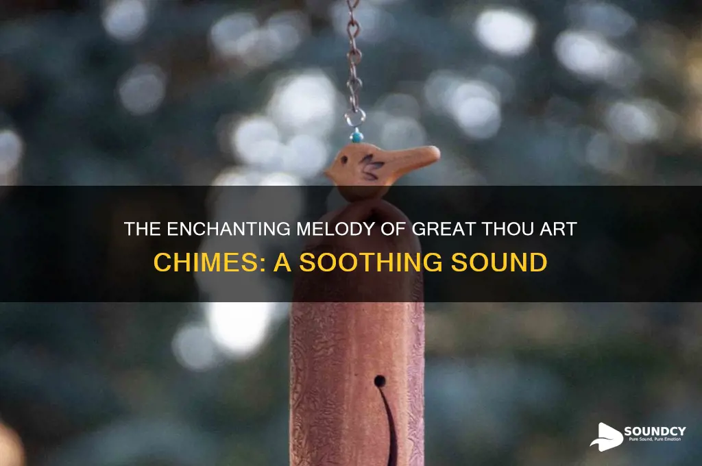 how great tho art chimes sound