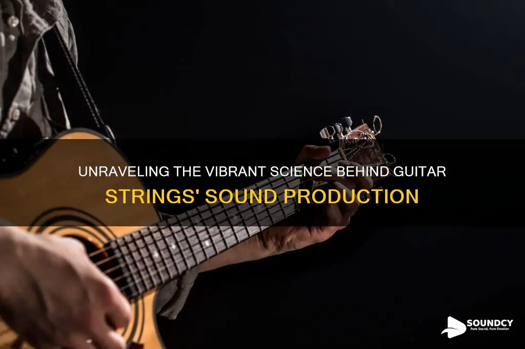how guitar strings make sound