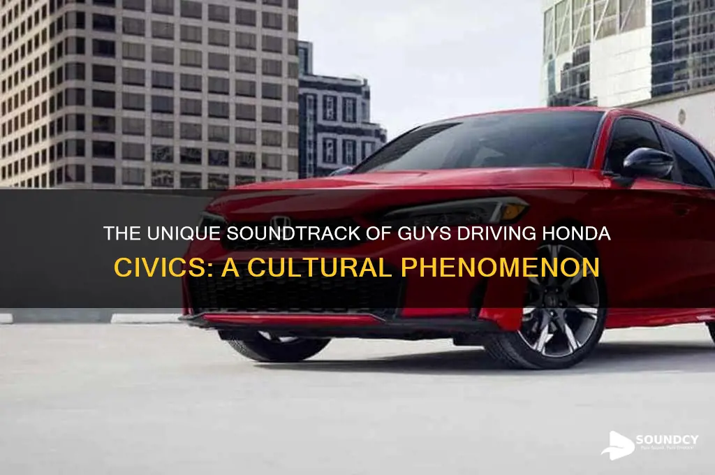 how guys driving honda civics sound