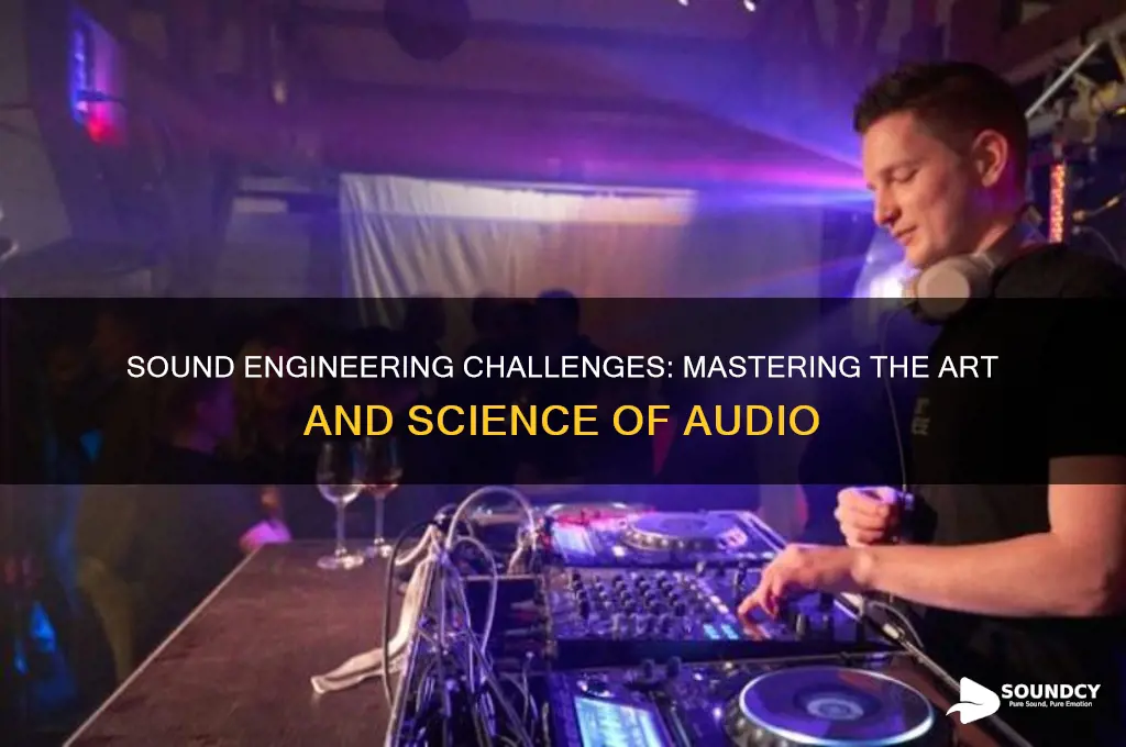 how hard is sound engineering