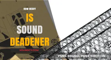 Understanding the Weight of Sound Deadener: A Comprehensive Guide