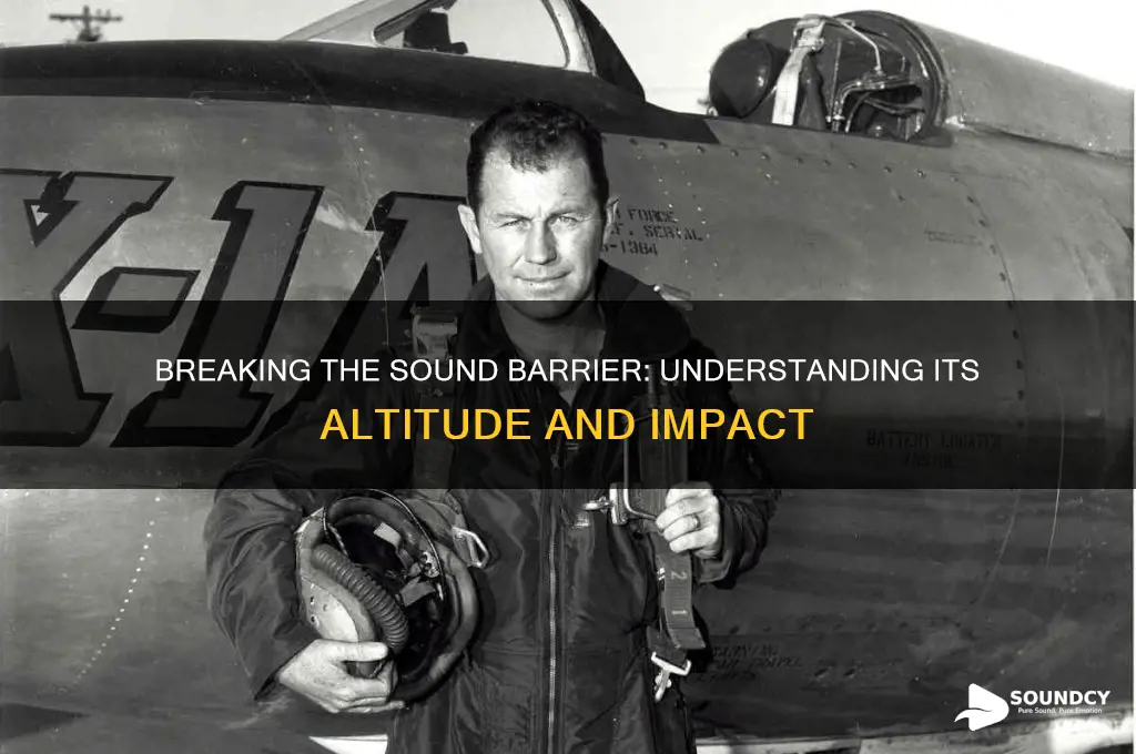 how high is the sound barrier
