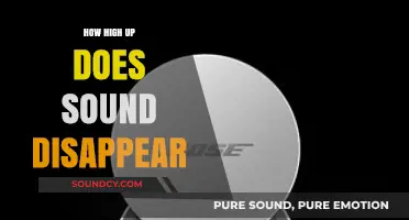 Exploring the Altitude Where Sound Fades into Silence
